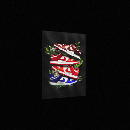 DUNKS MATTE POSTER | BY KERRTISY